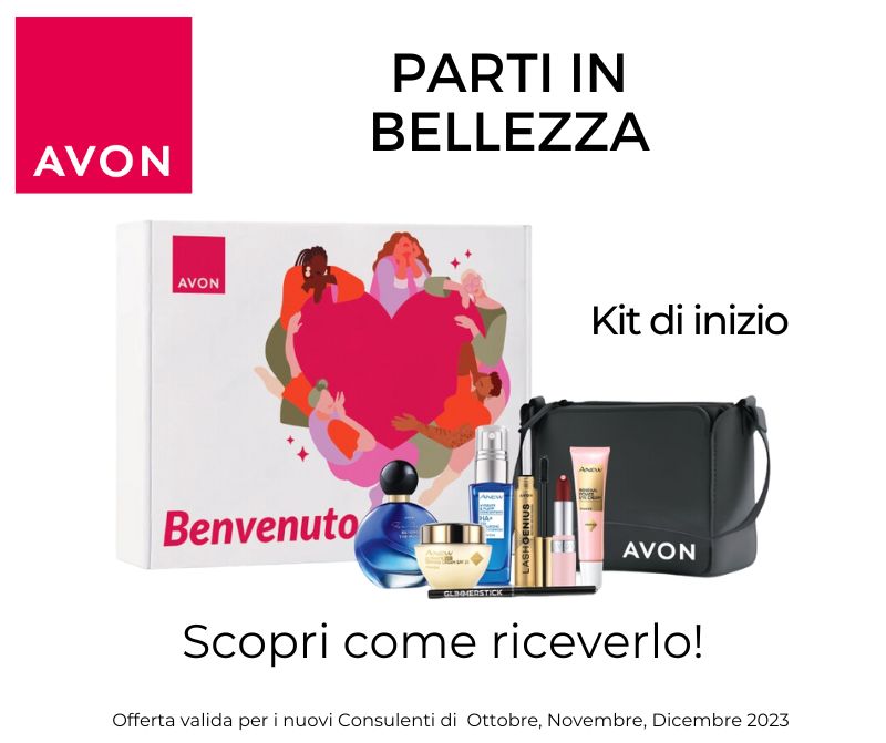 Kit di inizio Avon - Ottobre - Novembre - Dicembre